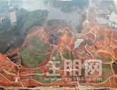 柳州北部生态新区湿地公园面貌日新月异 一期计划年内交付