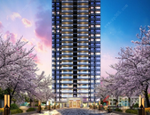 金科·博翠山 ：秀田小学旁，5月工程播报，一期楼栋已封顶！