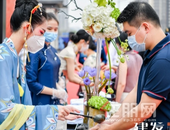 广西惊现首 个吸幕仪式! 建发•央玺近万平新中式展示区成五一网红打卡地