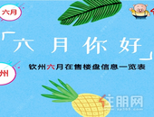 楼市回暖，新品争艳|6月钦州楼市行情表抢先看！