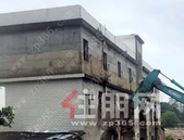 七星区下关村桥南片区15栋违建房屋被拆除