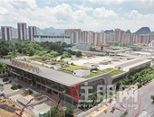 柳州旅游集散中心加紧建设中 预计9月底竣工