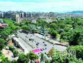 八一桥改扩建工程桥面人行道基本完成铺设