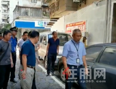 桂林市城管委督察背街小巷、农贸市场、物业小区改造提升工作