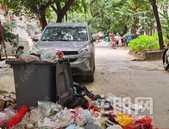 物业匆匆撤离 柳州胜利小区三村垃圾遍地！
