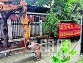 桂林首.个既有住宅加装电梯成片开工项目在矿地院小区开工