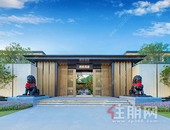 如梦唐宋山水雅集，双珑原著皇制园林示范区首开惊艳南宁