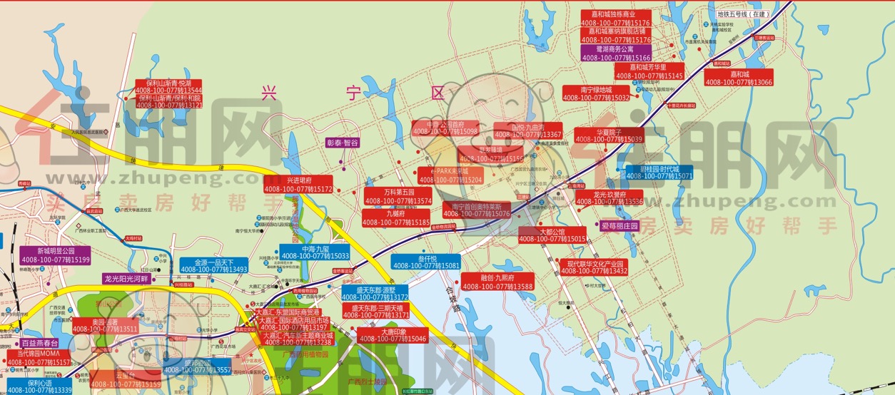 兴宁区楼市地图