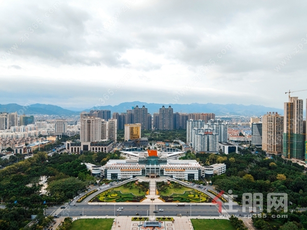 贵港市实景图