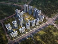 美的·新希望·锦云湖光在售户型75/85三房/105㎡四房，首付7万起！