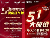 五一楼市提前“放价”有优惠我不买，就是玩