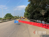 贵港市环城路（西环、南环）中央分隔带提升改造工程开工建设