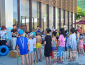 纵享清凉，贵港这个楼盘水上乐园开园啦，快来看看现场实况~