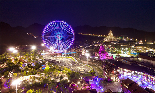 桂林国际旅游度假区夜景