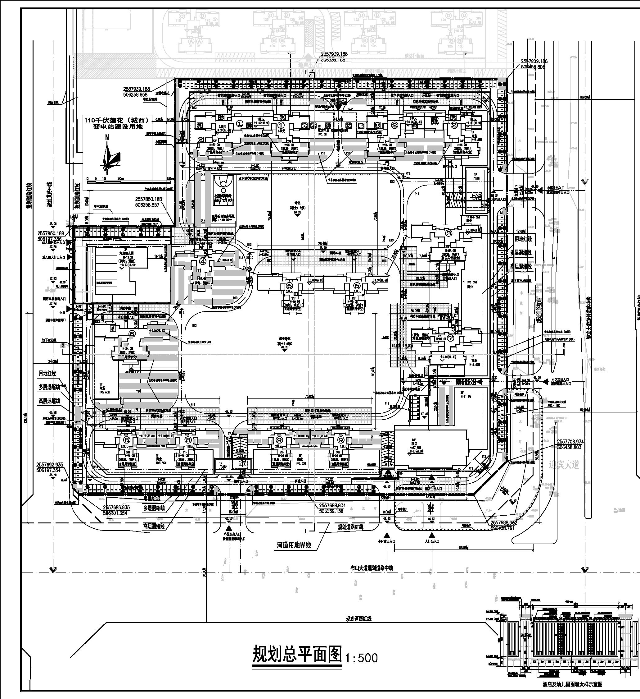 盛世君悦府总平图