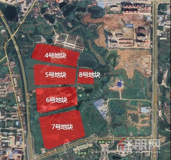 卫星地图大致位置示意图