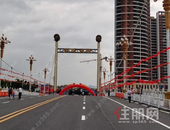 新地标！玉林首座全长220米悬索桥正式建成通车！