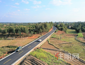 贵港市大圩至武乐公路建成通车