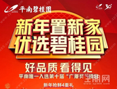 家团圆·礼新年·安家平南碧桂园丨新年置业4重礼