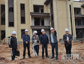 建城桃源里项目建设稳步推进，再迎市政协领导莅临调研