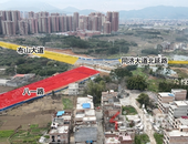 八一路新进展实景现状，建成后又多一条上下北环和高铁站的路...