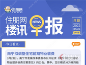 住朋网早报（3月26日）南宁拟调整住宅前期物业收费