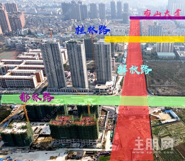 解放路实景图