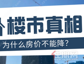 房贷利率降了、多地两成首付出现，房价为何不能降？