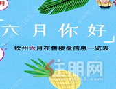 6月钦州楼市行情表抢先看！楼市利好不断，买房时机到了？