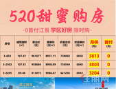 520甜蜜安家计划正式启动！