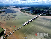 大风江大桥主桥顺利贯通！预计年底顺利通车！