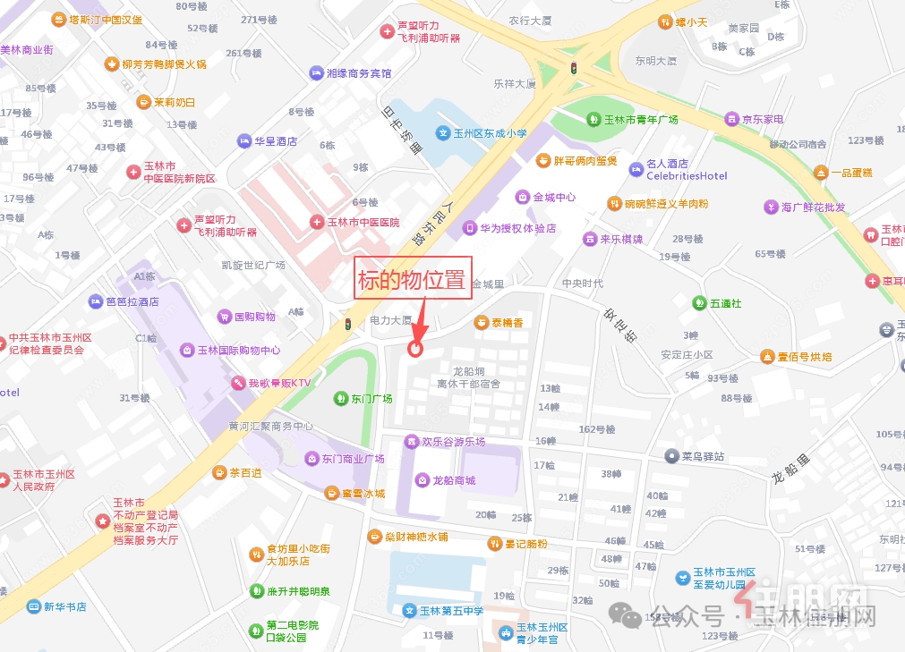 标的物位置 标的物位置