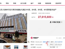 评估价4930万,成交仅2761万!玉林索菲特酒店部分资产折价拍出