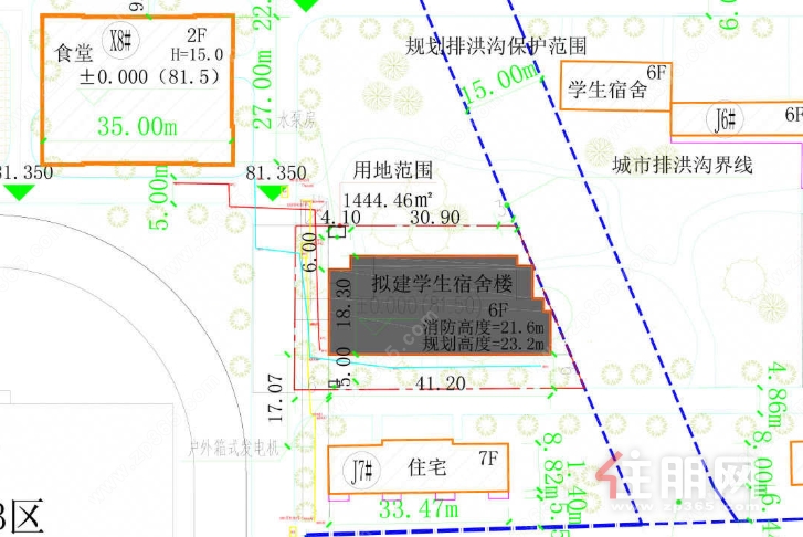 拟新建宿舍