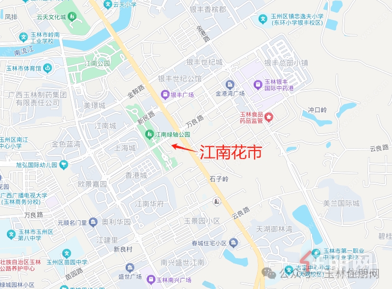 江南花市区位