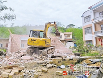 注意！玉林实施依法拆除违法建筑，建立“一户一档”违建台账