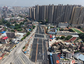 部分主道开放通行，民主南路改扩建工程进度刷新