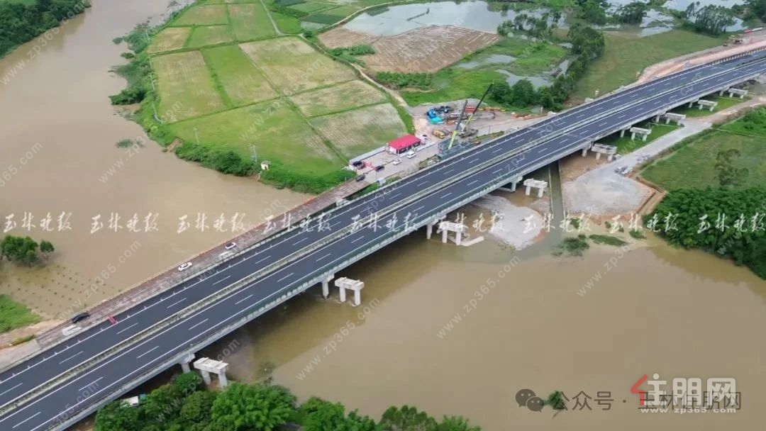 岑大公路荔玉路共线段