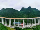 永柳高速新进展！华山特大桥左幅贯通