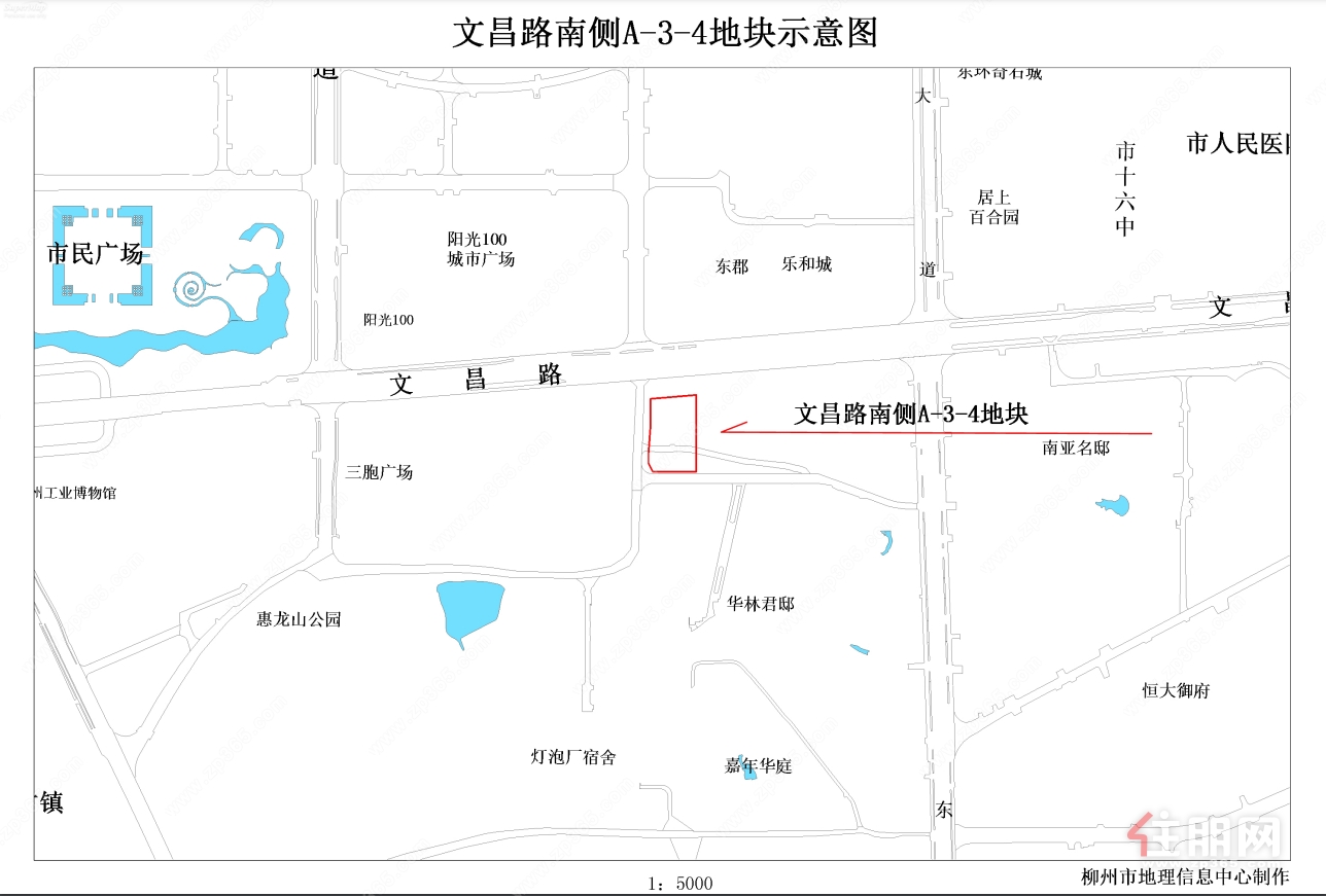 地块位置