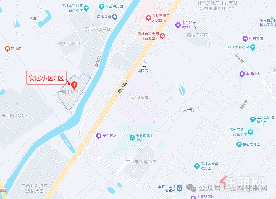小区位置