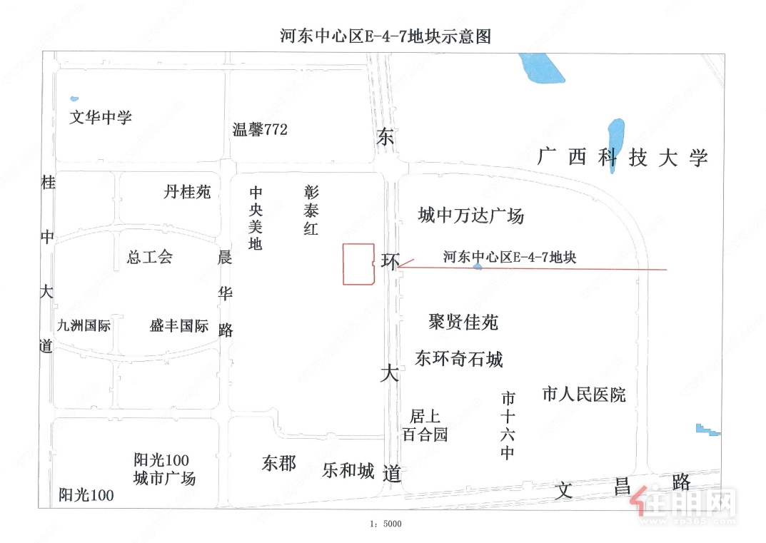 地块示意图