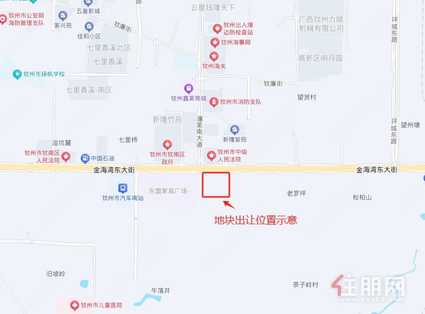地块位置