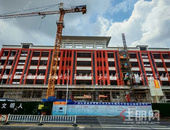 露真容！玉林市锡昂中学综合楼即将启用