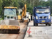 路面施工！这个历时4年的道路改建工程预计年内完工