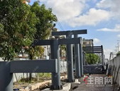 玉林这段人行天桥推进中，北面梯道桥台基础建设基本成型