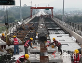 南珠高铁玉岑段冲刺施工