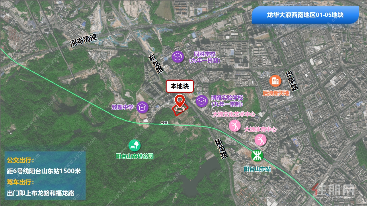 龙华大浪地块 龙华大浪地块