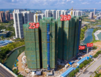 龙象城铂郡最新工程进度：25#、26#楼全面进入装修阶段