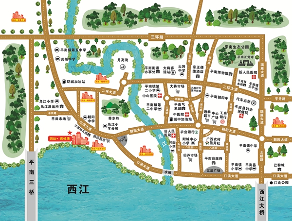 润达•君悦湾项目区位图